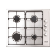 CATA | Hob | GI 6004 X | Gas | Number of burners/cooking zones 4 | Rotary | Stainless steel