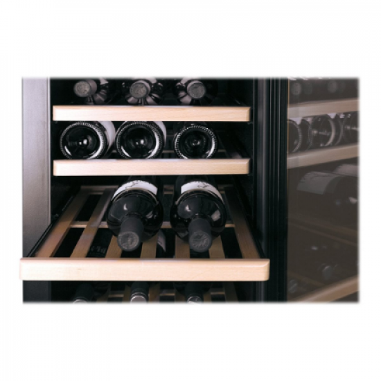 Caso | Wine cooler | WineComfort 380 Smart | Energy efficiency class G | Showcase | Free standing | Bottles capacity Up to 38 bottles | Cooling type Compressor technology | Stainless steel/Black