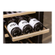 Caso | Wine cooler | WineComfort 380 Smart | Energy efficiency class G | Showcase | Free standing | Bottles capacity Up to 38 bottles | Cooling type Compressor technology | Stainless steel/Black