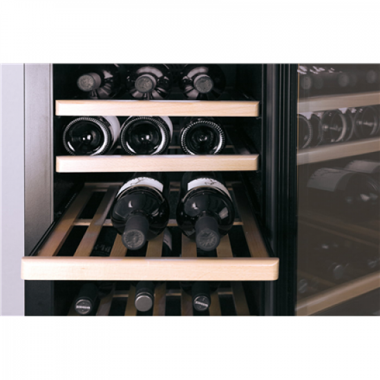 Caso | Wine cooler | WineComfort 380 Smart | Energy efficiency class G | Showcase | Free standing | Bottles capacity Up to 38 bottles | Cooling type Compressor technology | Stainless steel/Black