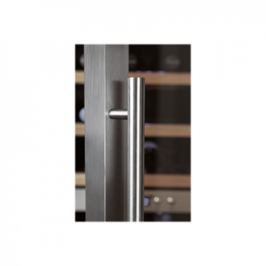 Caso | Wine cooler | WineComfort 380 Smart | Energy efficiency class G | Showcase | Free standing | Bottles capacity Up to 38 bottles | Cooling type Compressor technology | Stainless steel/Black