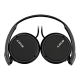 Sony | MDR-ZX110APB.CE7 | Headband/On-Ear | Microphone | Black