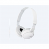 Sony | MDR-ZX110APW.CE7 | Wired | On-Ear | Microphone | White