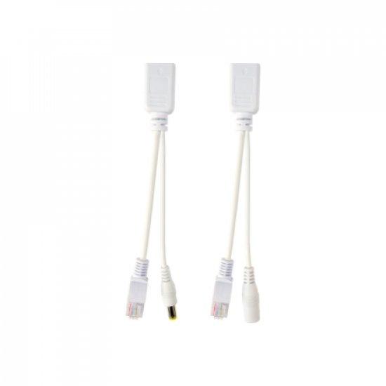 Cablexpert | PP12-POE-0.15M-W | 0.15 m | White | UTP passive PoE adapter kit