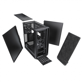 Fractal Design | Meshify C | FD-CA-MESH-C-BKO | Black | ATX | Power supply included No | ATX