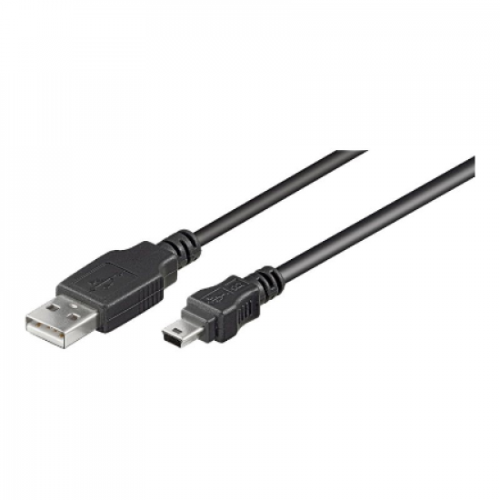 Goobay | USB 2.0 Hi-Speed cable | USB-A to mini-USB USB 2.0 male (type A) | USB 2.0 mini male (type B, 5-pin)