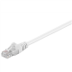 Goobay | CAT 5e patch cable, U/UTP | White RJ45 male (8P8C) | RJ45 male (8P8C)
