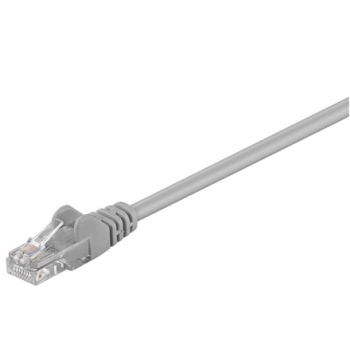 Goobay | CAT 5e patch cable, U/UTP | Grey RJ45 male (8P8C) | RJ45 male (8P8C)