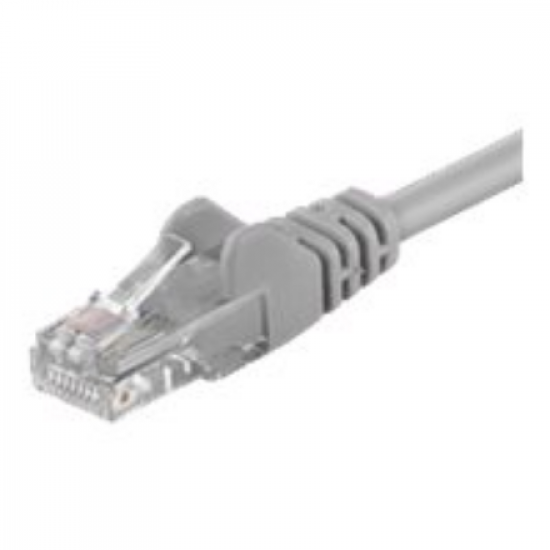 Goobay | CAT 5e patch cable, U/UTP | Grey RJ45 male (8P8C) | RJ45 male (8P8C)