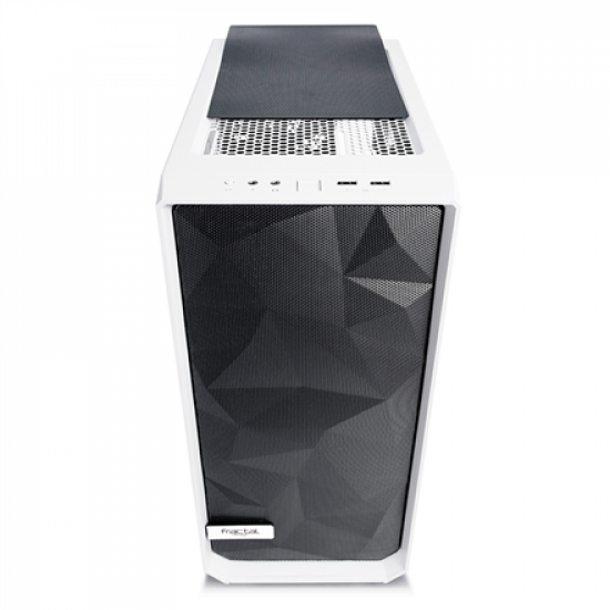 Fractal Design | Meshify C White - TG | FD-CA-MESH-C-WT-TGC | Side window | White | ATX | Power supply included No | ATX