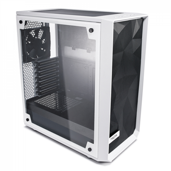 Fractal Design | Meshify C White - TG | FD-CA-MESH-C-WT-TGC | Side window | White | ATX | Power supply included No | ATX