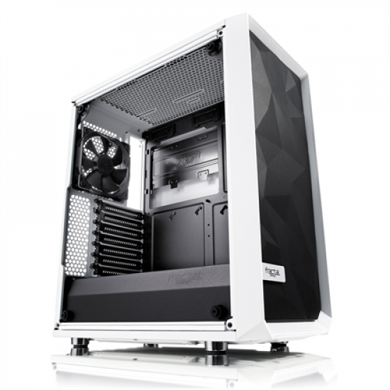 Fractal Design | Meshify C White - TG | FD-CA-MESH-C-WT-TGC | Side window | White | ATX | Power supply included No | ATX