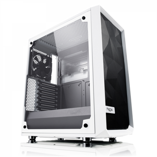 Fractal Design | Meshify C White - TG | FD-CA-MESH-C-WT-TGC | Side window | White | ATX | Power supply included No | ATX