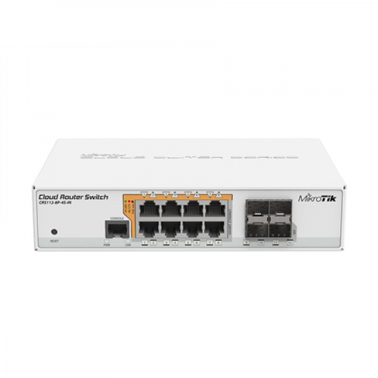 Cloud Router Switch CRS112-8P-4S-IN | 12 month(s)