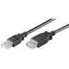 Goobay | USB 2.0 Hi-Speed extension cable | USB-A to USB-A USB 2.0 male (type A) | USB 2.0 female (type A)