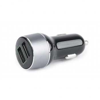 EnerGenie | EG-U2QC3-CAR-01 | 2-port USB car quick charger | 5 V | Car charger