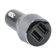 EnerGenie | EG-U2QC3-CAR-01 | 2-port USB car quick charger | 5 V | Car charger