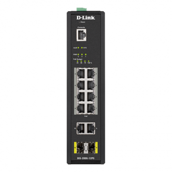 D-Link | Switch | DIS-200G-12PS | Managed L2 | Wall mountable | 60 month(s)