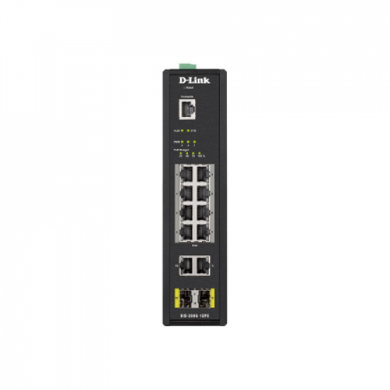 D-Link | Switch | DIS-200G-12PS | Managed L2 | Wall mountable | 60 month(s)
