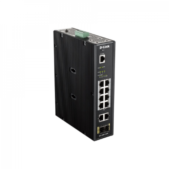 D-Link | Switch | DIS-200G-12PS | Managed L2 | Wall mountable | 60 month(s)