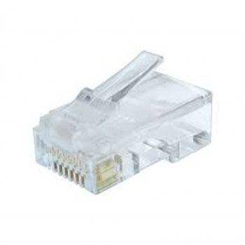 Cablexpert | Modular plug (adapter) 8P8C for solid CAT6 LAN cable, 10 pcs per bag