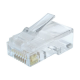 Cablexpert | Modular plug (adapter) 8P8C for solid CAT6 LAN cable, 10 pcs per bag