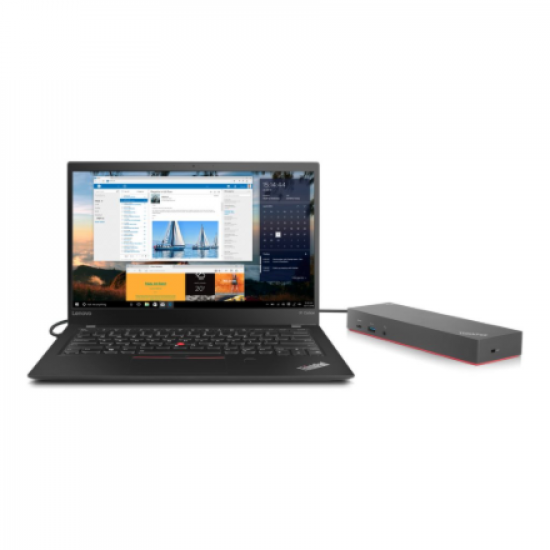 Lenovo | ThinkPad Hybrid USB-C with USB-A Dock, max 2 displays, | 40AF0135EU | USB-C  Dock | Ethernet LAN (RJ-45) ports 1 | DisplayPorts quantity 2 | USB 3.0 (3.1 Gen 1) Type-C ports quantity 1 x USB-C (Gen 2, 5V / 3A power) | USB 3.0 (3.1 Gen 1) ports qu