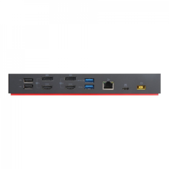 Lenovo | ThinkPad Hybrid USB-C with USB-A Dock, max 2 displays, | 40AF0135EU | USB-C  Dock | Ethernet LAN (RJ-45) ports 1 | DisplayPorts quantity 2 | USB 3.0 (3.1 Gen 1) Type-C ports quantity 1 x USB-C (Gen 2, 5V / 3A power) | USB 3.0 (3.1 Gen 1) ports qu