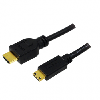 Logilink | HDMI to Mini HDMI High Speed | CH0021 | HDMI male (type A) | Mini-HDMI (Type C) male | HDMI to HDMI | 1 m