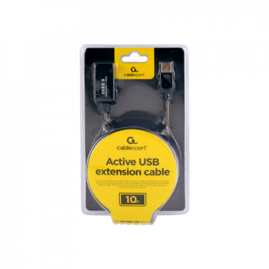 Cablexpert | Active USB 2.0 extension cable UAE-01-10M | USB-A to USB-A USB | USB 2.0 female (type A)