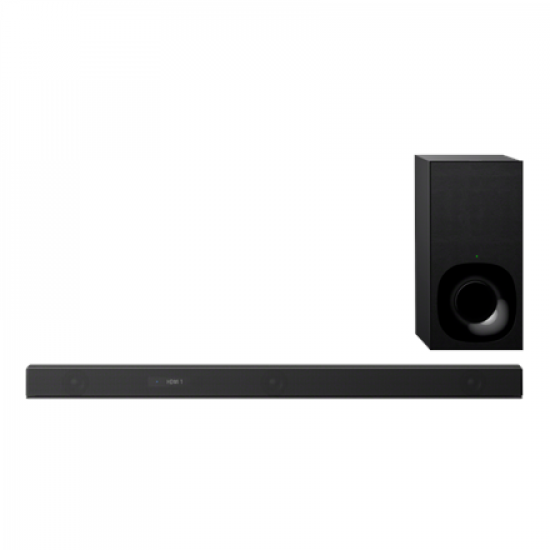 Sony | HT-ZF9 3.1CH Sound Bar With Wi-Fi and Bluetooth | Black | No | USB port | Wi-Fi | Bluetooth | Wireless connection