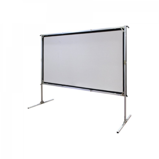 Elite Screens | Yard Master 2 Mobile Outdoor screen WV-Dual | OMS100H2-DUAL | Diagonal 100 