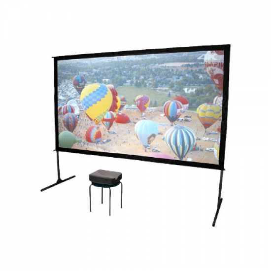 Elite Screens | Yard Master 2 Mobile Outdoor screen WV-Dual | OMS120H2-DUAL | Diagonal 120 