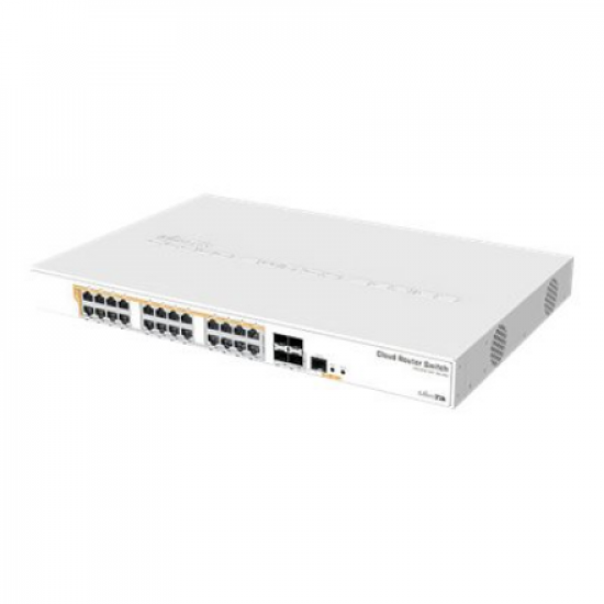 CRS328-24P-4S+RM Gigabit Ethernet POE/POE+ router/switch | 12 month(s) | PoE/Poe+ ports quantity 24