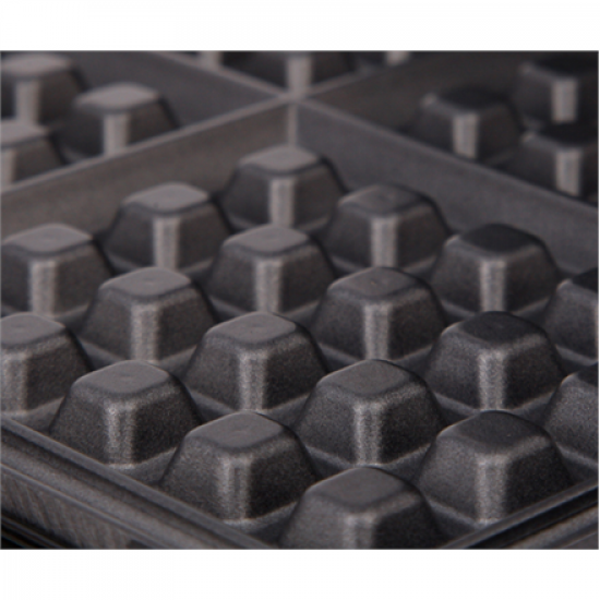 Adler | Waffle maker | AD 3036 | 1500 W | Number of pastry 4 | Belgium | Black