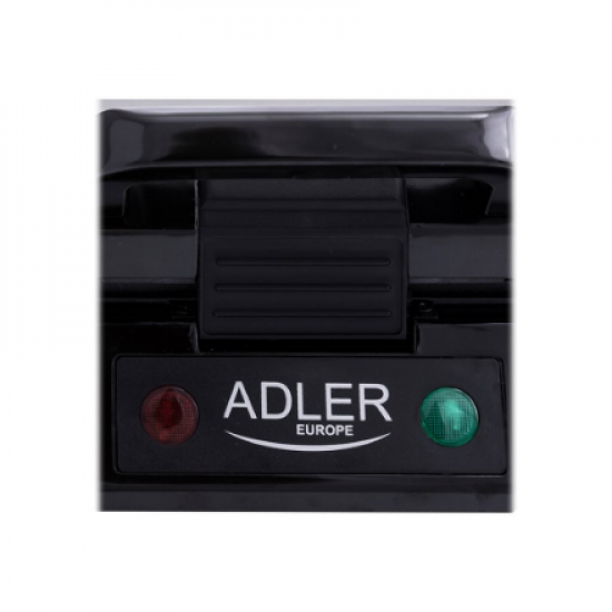 Adler | Waffle maker | AD 3036 | 1500 W | Number of pastry 4 | Belgium | Black