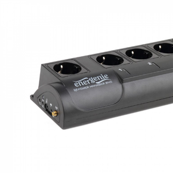 Programmable surge protector with GSM interface