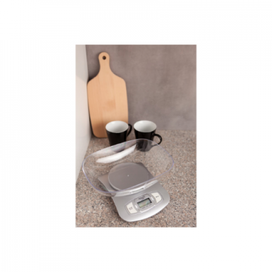 Adler | Kitchen scale | AD 3137s | Maximum weight (capacity) 5 kg | Graduation 1 g | Display type LCD | Silver