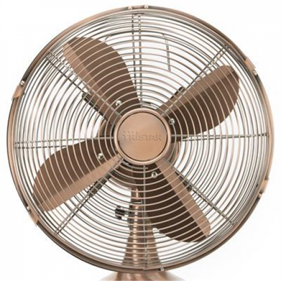 Tristar | Retro Table Fan | VE-5970 | Table fan | Copper | Diameter 30 cm | Number of speeds 3 | Oscillation | 35 W