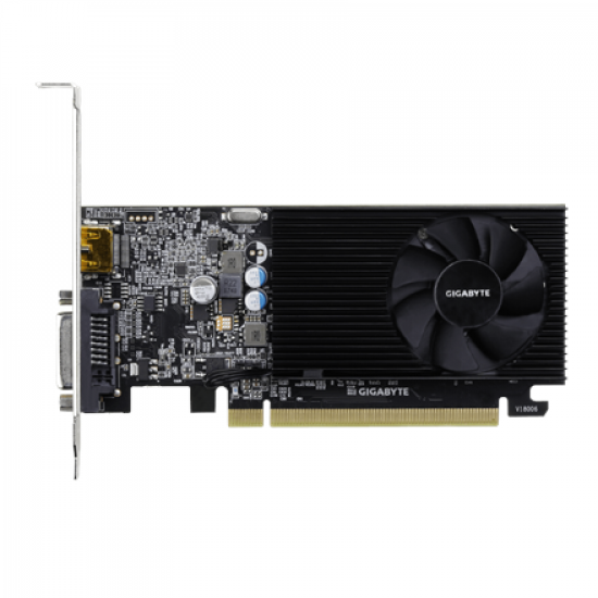 Gigabyte | GV-N1030D4-2GL 1.0 | NVIDIA | 2 GB | GeForce GT 1030 | DDR4 | DVI-D ports quantity 1 | HDMI ports quantity 1 | PCI Express 3.0 | Memory clock speed 2100 MHz | Processor frequency 1417 MHz