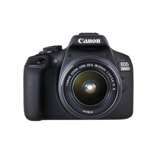 Canon | EOS | 2000D 18-55 IS II EU26 | SLR Camera Kit | Megapixel 24.1 MP | Image stabilizer | ISO sensitivity (max) 12800 | Display diagonal 3.0 