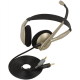 Koss | Headphones | CS100 | Wired | On-Ear | Microphone | Black/Gold