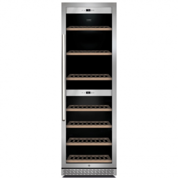 Caso | Wine cooler | WineChef Pro 180 | Energy efficiency class G | Showcase | Free standing | Bottles capacity 180 bottles | Cooling type Compressor technology | Stainless steel