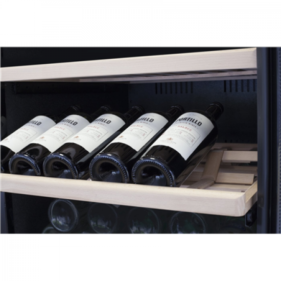 Caso | Wine cooler | WineChef Pro 180 | Energy efficiency class G | Showcase | Free standing | Bottles capacity 180 bottles | Cooling type Compressor technology | Stainless steel