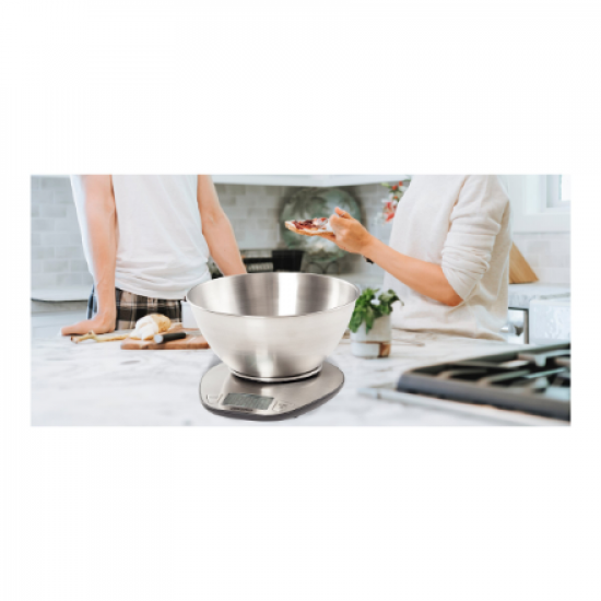 Mesko | Kitchen Scale | MS 3152 | Maximum weight (capacity) 5 kg | Graduation 1 g | Display type LCD | Stainless steel