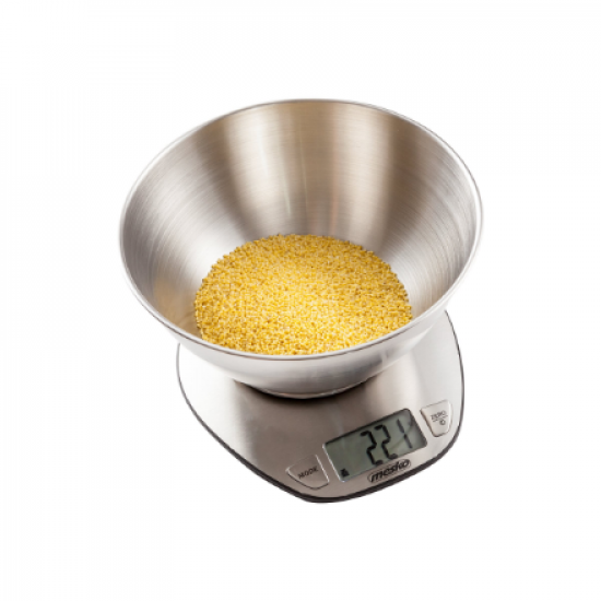 Mesko | Kitchen Scale | MS 3152 | Maximum weight (capacity) 5 kg | Graduation 1 g | Display type LCD | Stainless steel