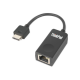 Lenovo | 0.08 m | Black | Ethernet Extension Adapter Gen 2