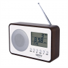 Camry | Digital Radio | CR 1153 | 5 W | White/woden