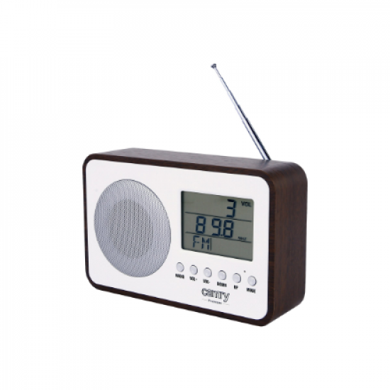 Camry | Digital Radio | CR 1153 | 5 W | White/woden