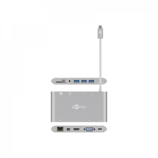 Goobay | USB-C All-in-1 Multiport Adapter | 62113 | USB Type-C